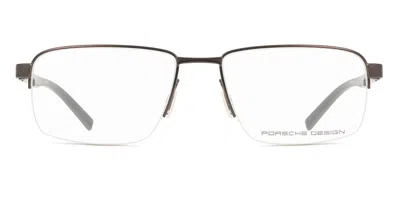 Porsche Design P8747 D Men's Glasses Brown Size 56 - Free Lenses - Blue Light Block Available