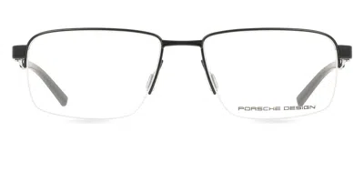 Porsche Design P8747 Men's Glasses, Black, Size 56