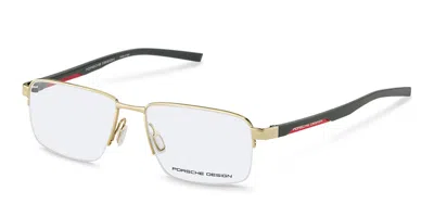 Porsche Design P8747 Men's Glasses, Gold, Size 56