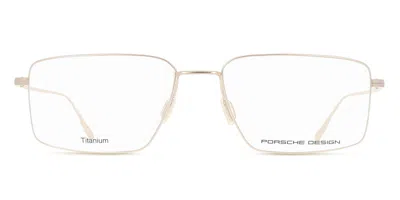 Porsche Design P8750 Men's Glasses, Gold, Size 57