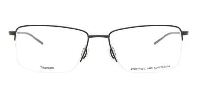 Porsche Design P8751 Men's Glasses, Black, Size 56