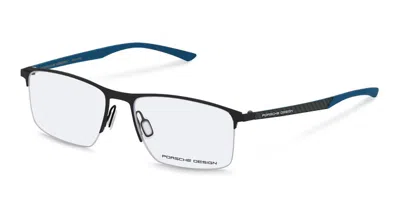 Porsche Design P8752 E000 Occhiali Da Vista Neri Per Uomo (solo Montatura) In Multi