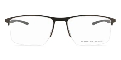 Porsche Design P8752 Men's Glasses, Brown, Size 55