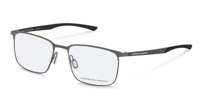 Porsche Design P8753 E000 Occhiali Da Vista Verdi Per Uomo (solo Montatura)