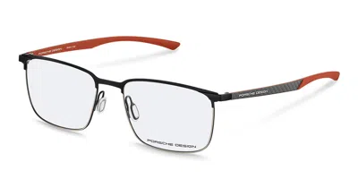 Porsche Design P8753 Men's Glasses, Black, Size 57