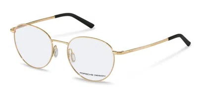 Porsche Design P8759 Men's Glasses, Gold, Size 51 In Multi