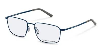 Porsche Design P8760 Men's Glasses, Blue, Size 56 In Metallic