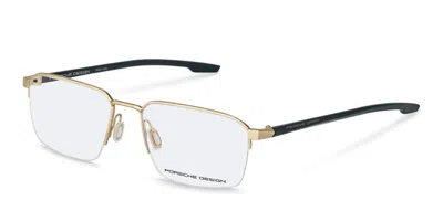 Porsche Design P8763 C000 Occhiali Da Vista Oro Per Uomo (solo Montatura) In Multi