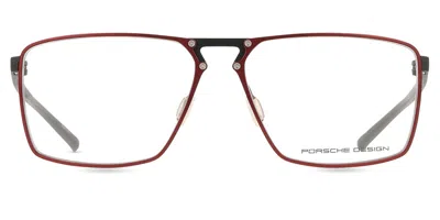 Porsche Design P8764 Men's Glasses, Red, Size 58 In Multi