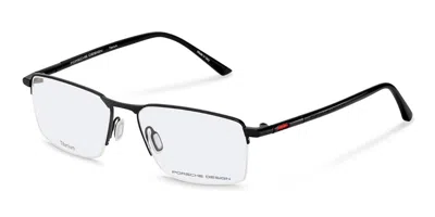 Porsche Design P8765 Men's Glasses, Black, Size 55