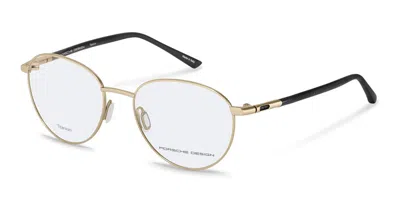 Porsche Design P8767 Men's Glasses, Gold, Size 53 In Multi