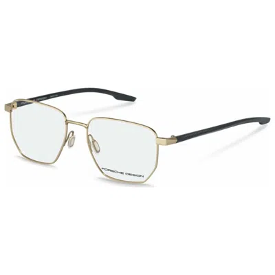 Porsche Design P877055d000 Metal Frame Eyeglasses In Gold