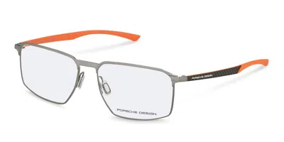 Porsche Design P8772 C000 Occhiali Da Vista Grigi Per Uomo (solo Montatura)