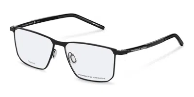 Porsche Design P8773 Men's Glasses, Black, Size 57