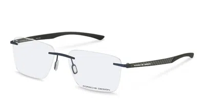 Porsche Design P8774 C0s1 Men's Glasses Blue Size 56 - Free Lenses - Blue Light Block Available In Multi