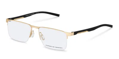 Porsche Design P8775 Men's Glasses, Gold, Size 55 In Multi