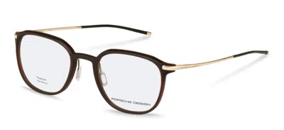 Porsche Design P8785 D000 Men's Glasses Brown Size 51 - Free Lenses - Blue Light Block Available In Multi