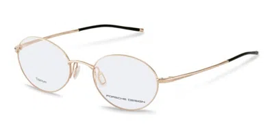 Porsche Design P8786 B000 Occhiali Da Vista Oro Per Uomo (solo Montatura) In Gold