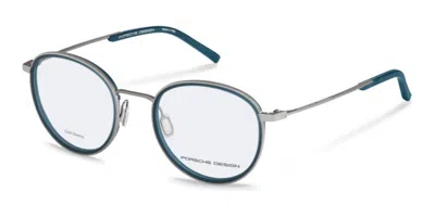 Porsche Design P8788 B000 Occhiali Da Vista Blu Per Uomo (solo Montatura) In Grey,blue