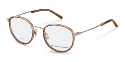 Porsche Design P8788 C000 Men's Glasses Brown Size 52 - Free Lenses - Blue Light Block Available In Multi