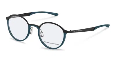 Porsche Design P8791 A000 Men's Glasses Blue Size 49 - Free Lenses - Blue Light Block Available