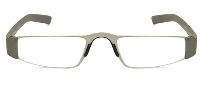 Porsche Design P8801 F Men's Glasses Silver Size 48 - Free Lenses - Blue Light Block Available