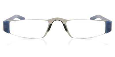 Porsche Design P8801 Reader Women's Glasses, White, Size +1.00 In Blue