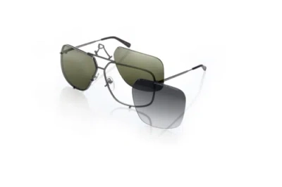 Pre-owned Porsche Design P8928 A Gun 67/10/140 Men's Sunglasses