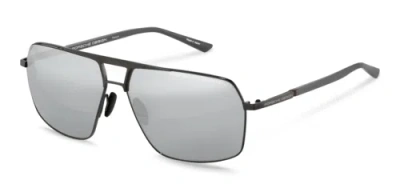 Pre-owned Porsche Design P8930 A Black 63/13/140 Men's Sunglasses