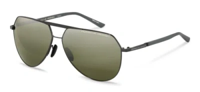 Pre-owned Porsche Design P8931 A Black 63/12/140 Men's Sunglasses
