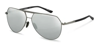 Pre-owned Porsche Design P8931 D Gun 63/12/140 Men's Sunglasses