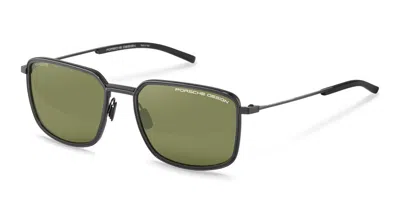 Porsche Design P8941 A417 Men's Sunglasses Black Size 58 In Multi