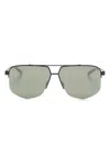 Porsche Design P´8943 Pilot-frame Sunglasses In Black