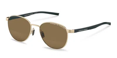 Porsche Design P8945 D Men's Sunglasses Gold Size 54
