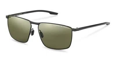 Porsche Design P8948 Polarized B Men's Sunglasses Grey Size 61 In Gray