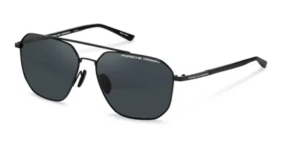 Porsche Design P8967 Polarized A416 Men's Sunglasses Black Size 61 In Multi