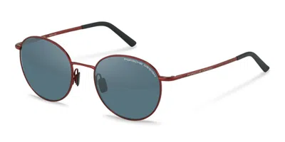 Porsche Design P8969 C267 Men's Sunglasses Red Size 54 In Multi