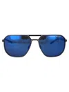 Porsche Design Square Frame Sunglasses In Blue