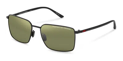 Porsche Design P8973 Polarized A427 Occhiali Da Sole Neri Per Uomo In Multi