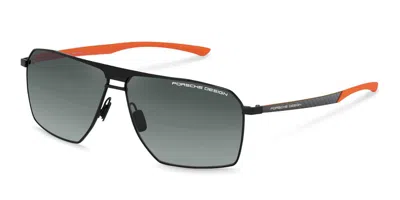 Porsche Design P8977 A226 Occhiali Da Sole Neri Per Uomo In Black