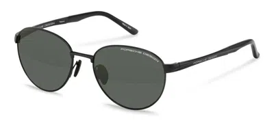 Porsche Design P8985 A415 Occhiali Da Sole Neri Per Uomo In Black