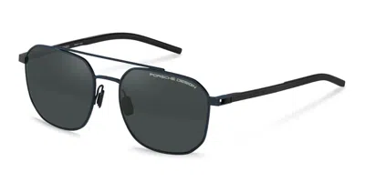 Porsche Design P8988 Polarized D415 Occhiali Da Sole Blu Per Uomo In Multi