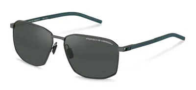 Porsche Design P8989 B416 Men's Sunglasses Grey Size 61 In Black