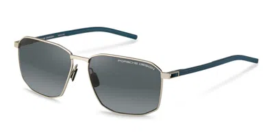 Porsche Design P8989 C226 Occhiali Da Sole Oro Per Uomo In Multi
