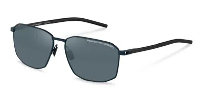 Porsche Design P8989 D388 Men's Sunglasses Blue Size 61 In Multi
