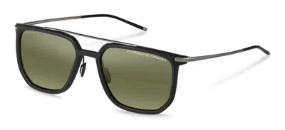 Porsche Design P8992 A427 Occhiali Da Sole Neri Per Uomo In Multi