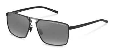 Porsche Design P8993 A175 Occhiali Da Sole Neri Per Uomo In Black