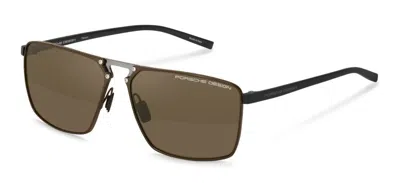 Porsche Design P8993 D629 Occhiali Da Sole Marroni Per Uomo