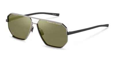 Porsche Design P8995 Polarized B448 Occhiali Da Sole Grigi Per Uomo