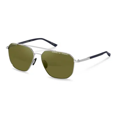 Porsche Design Palladium Grey Metal Sunglasses